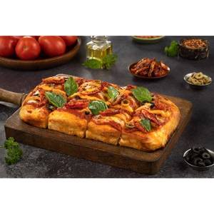 Detroit - Olive & Sundried Tomatoes Pizza(No Onion No Garlic)