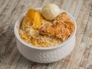 Chicken Biryani + Egg