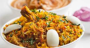 Mutton Biryani With Egg