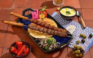 Chicken Kafta Kebab