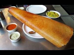 Paper Dosa With Butter