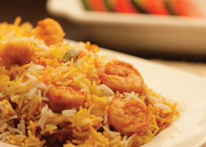 Prawn Biryani