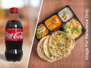 Special Non Veg Thali + Coke 250 Ml Pet Bottle