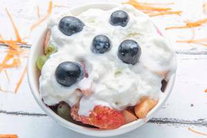 Fruits Salad Custard