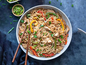 Chicken Hakka Noodles           