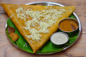 Cheese Onion Masala Dosa