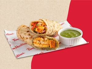 Paneer Tikka Wrap.