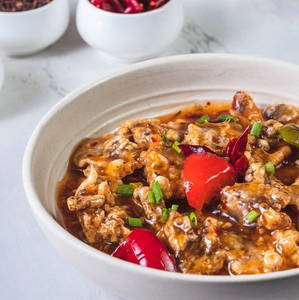 Schezwan Orange Roasted Pork