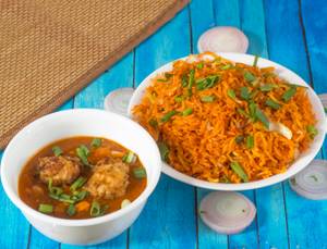 Veg Triple Schezwan Rice