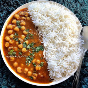 Pindi Chole Rice Bowl