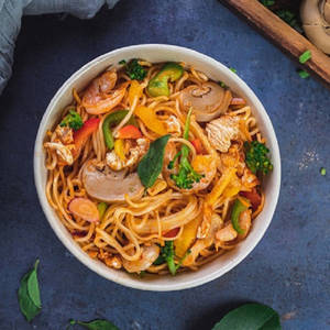 Ba Mee (thai Styled Noodles Non-veg)