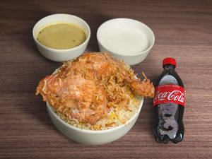Chicken Biryani + Coke 250 Ml Pet