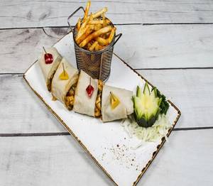 Chilli Paneer Roll