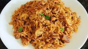 Mushroom Biriyani