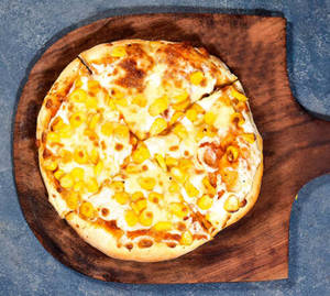 7" Regular Cheese & Corn Cheese Pizza