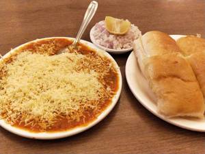 Cheese Pav Bhaji