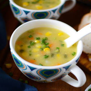 Vegetable Sweet corn Soup