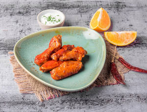 Orange Chilli Chicken Wings (saucy)
