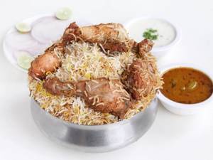 Special Hyderabadi Dum Chicken Biryani [ 3 Pcs ]