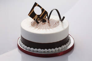 Chocolate vanilla cake    [500 g]