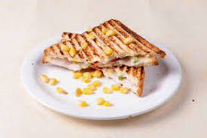 Butter Masala Corn Sandwich