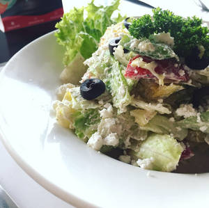 Greek Salad With Feta Cheese 