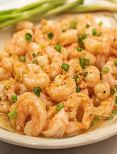 Garlic Butter Shrimp (kolkata Shrimps Tossed With Garlic Butter Sauce)