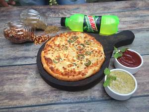 9" Medium Desi Style Pizza (Single Cheese)              