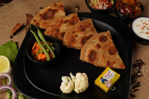 Stuff Paratha With Sabzi Combos