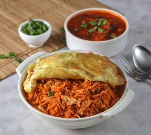 Chicken Triple Fried Rice