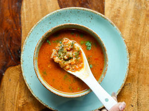 Spicy Prawn Soup