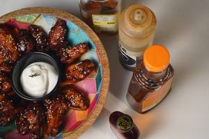 Pan Seared Smoked Bbq Chicken Wings