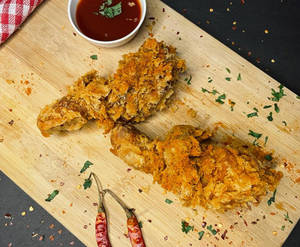 Peri Peri Fried Chicken Legs (2 Pcs)