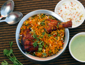 Chicken Biryani.