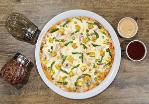 Spicy Paneer Simple Pizza