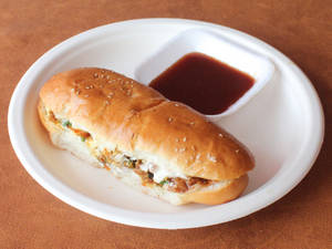Paneer Hot Dog