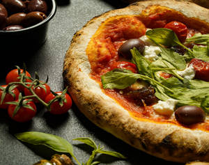 Feta & Spinach Pizza