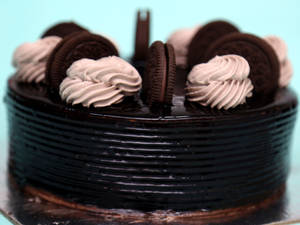 Oreo Truffle Cake (eggless)