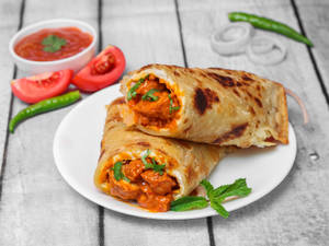 Chicken Kadhai Roll