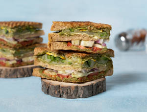 Whole Wheat Club Grilled Sandwich