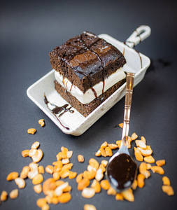 Brownie Sandwich Sundae