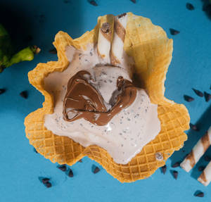 Nutella brownie blast