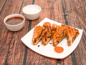 Grilled Barbeque Toast