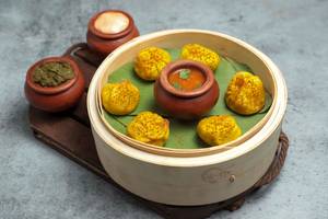 Corn Fried Cheese Peri Peri Momos Box [6 pcs]