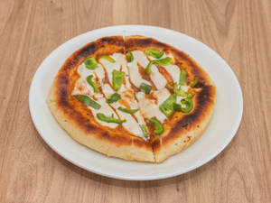 Capsicum Cheese Pizza 7"inch (served With Oregano & Chilli Flakes)