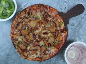 Bbq Roasted Chicken Pizza [ 7 Inches ]