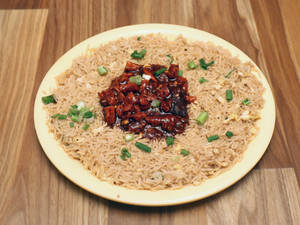 Manchurian Rice (Topping Gravy)