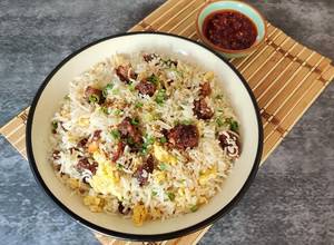 Karaage Yakimeshi Chicken