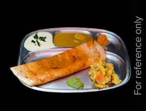 Jain Rava Masala Dosa