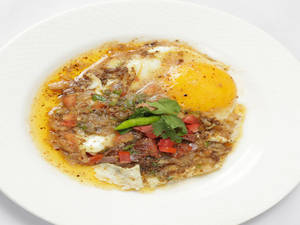 Olive Oil Egg Masala Half Fry